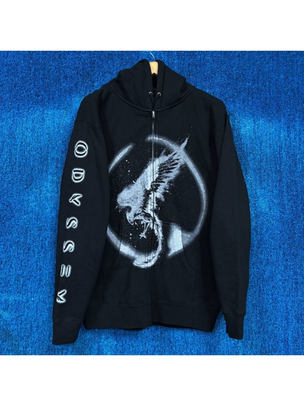 Illenium “Odyssey” Graphic Zip Up Hoodie Size Medium